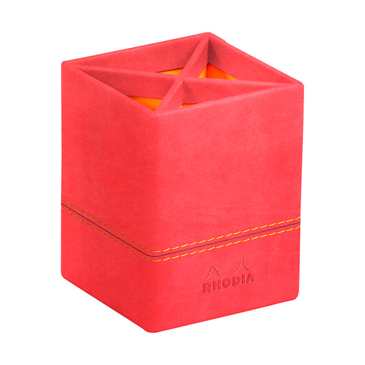 RHODIArama Pencil Holder 8x8x11cm Coral