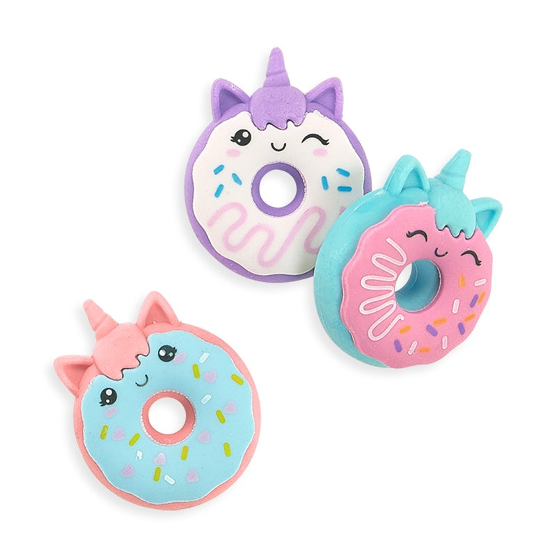 OOLY Magic Bakery Unicorn Donuts Scented Erasersx3 Default Title