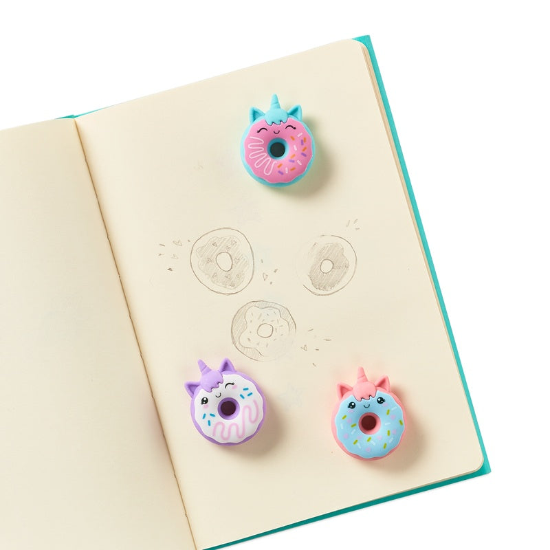 OOLY Magic Bakery Unicorn Donuts Scented Erasersx3 Default Title