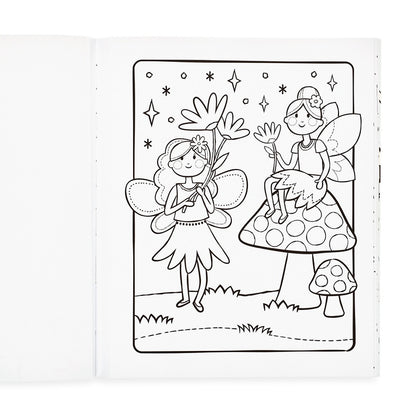 OOLY Color-in Book-Princesses & Fairies Default Title