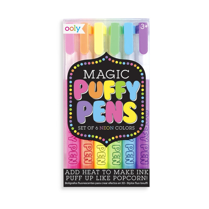 OOLY Magic Neon Puffy Pens 6s Default Title