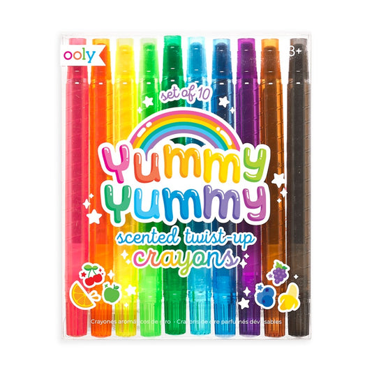 OOLY Yummy Yummy Scented Twist Up Crayons 10s Default Title