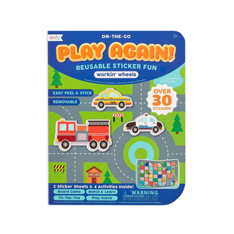 OOLY Play Again! Mini Activity Kit-Working Wheels Default Title