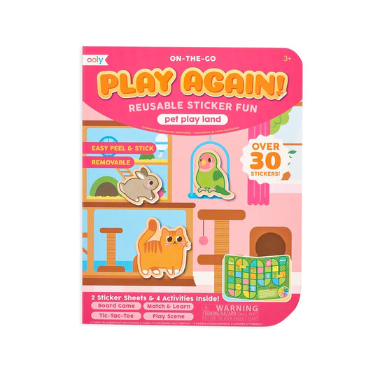 OOLY Play Again! Mini Activity Kit-Pet Play Land Default Title