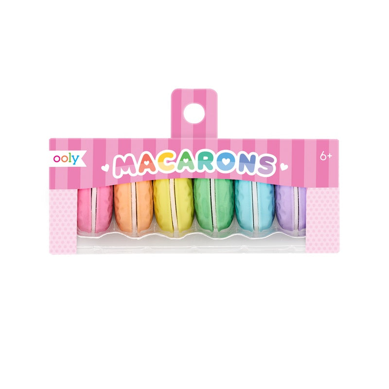 OOLY Macaron Scented Erasers 6s Default Title