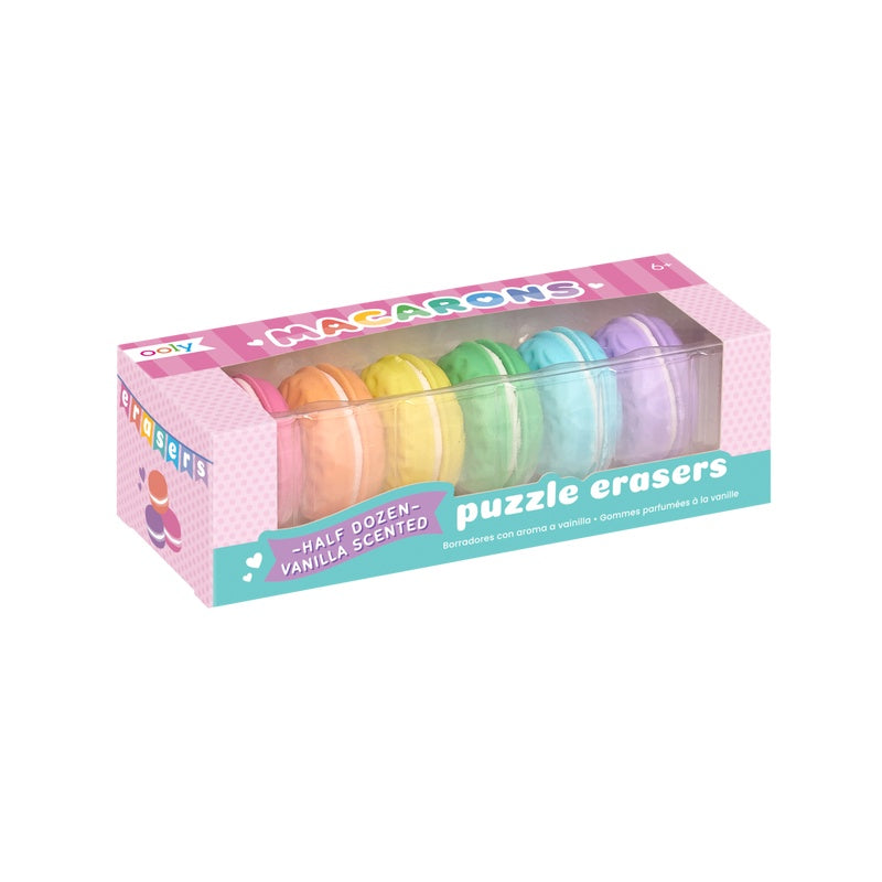 OOLY Macaron Scented Erasers 6s Default Title