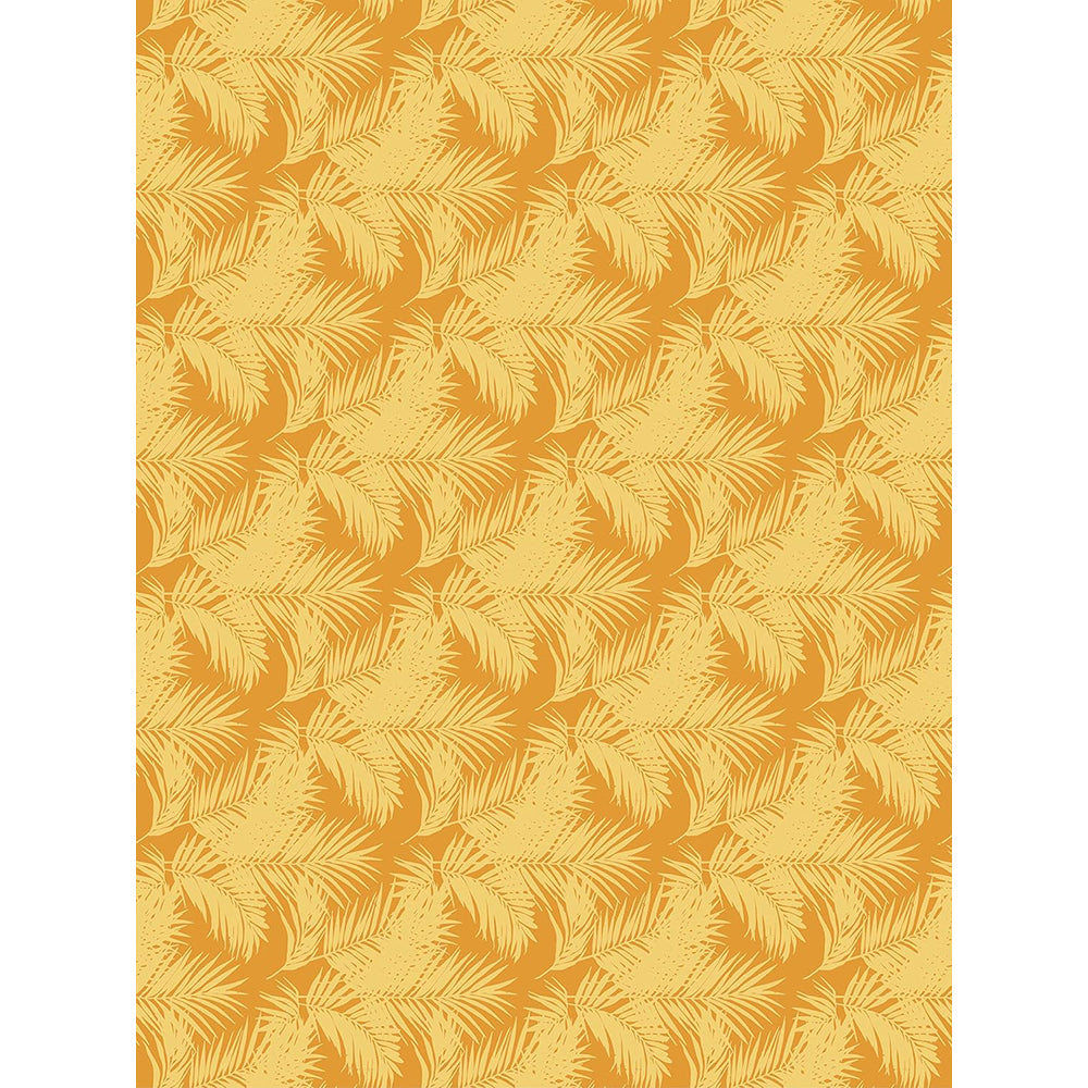 DECOPATCH Paper:Yellow & Orange 853 Palm Leaves