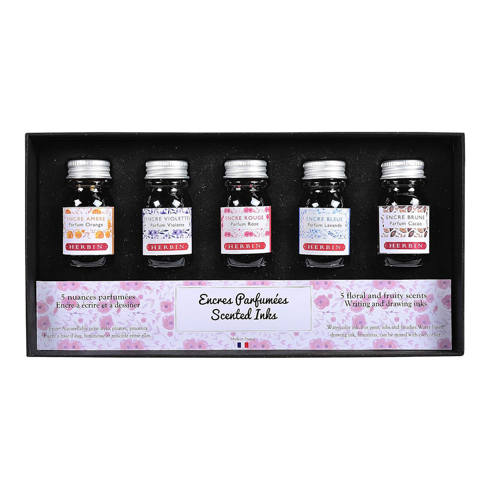 J.HERBIN Scented Ink 10ml Set of 5