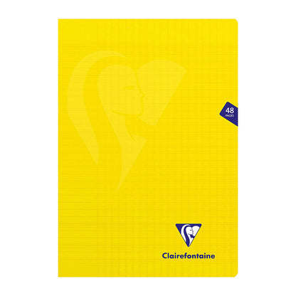 CLAIREFONTAINE Mimesys PP Notebook A4 96s Seyes Yellow