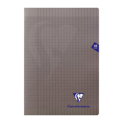 CLAIREFONTAINE Mimesys PP Notebook A4 96s Seyes Grey