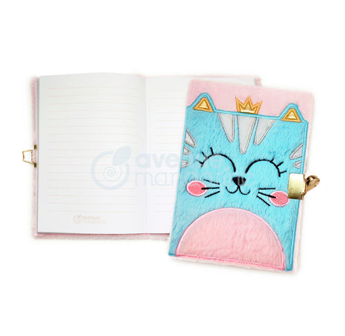 AVENUE MANDARINE Plush Diary 12.5x17cm Cat 1232566