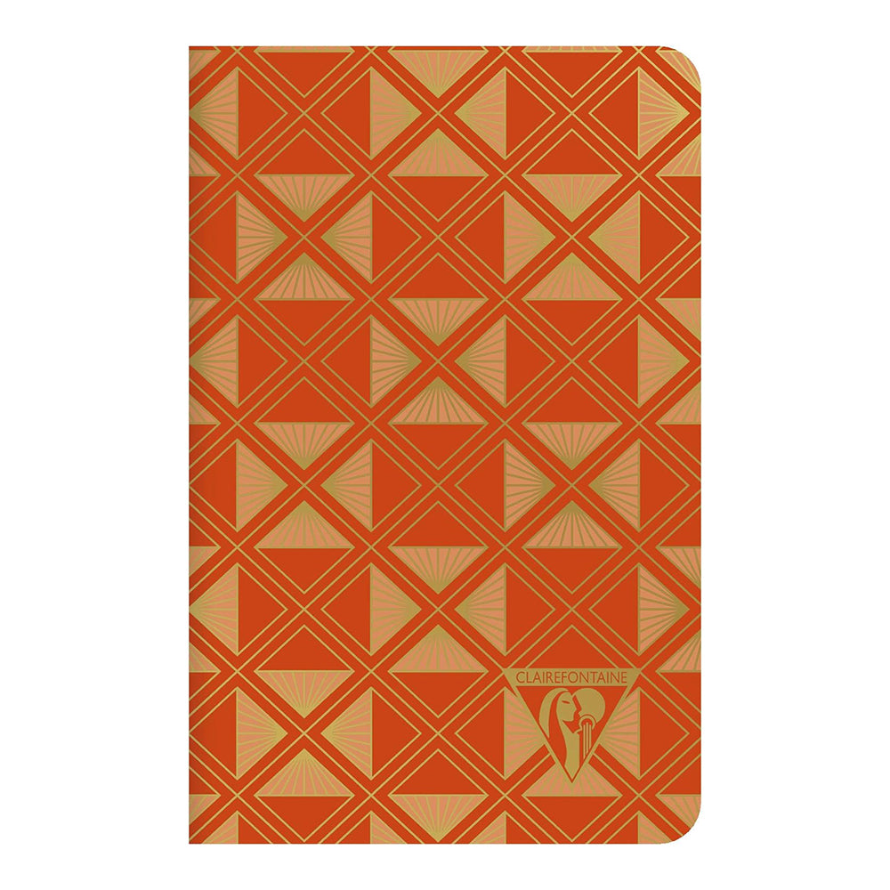 CLAIREFONTAINE Neo Deco 9x14cm Lined 48s Tangerine