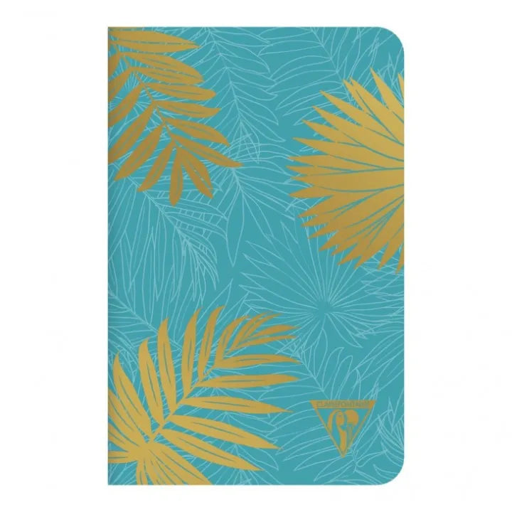 CLAIREFONTAINE Neo Deco 11x17cm Lined 48s Turquoise