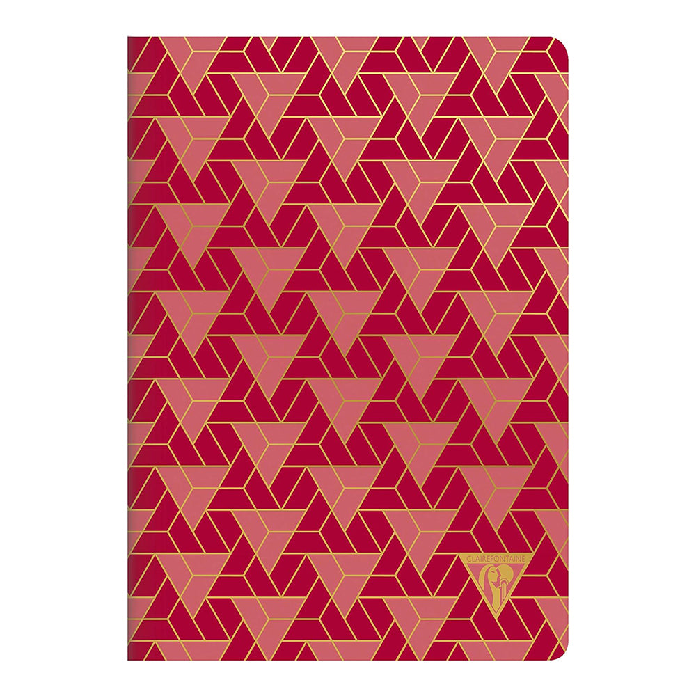 CLAIREFONTAINE Neo Deco A5 Lined 48s Ruby