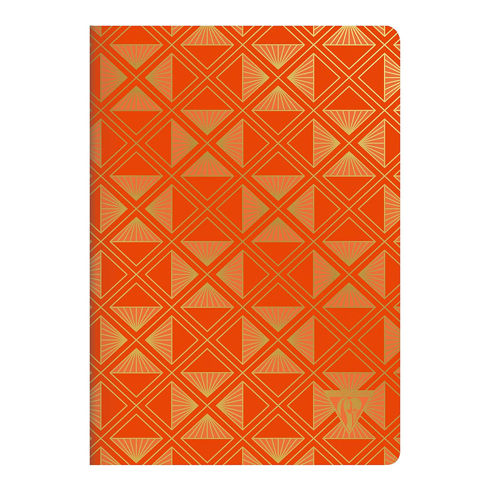 CLAIREFONTAINE Neo Deco A5 Lined 48s Tangerine