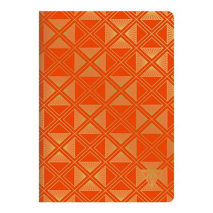 CLAIREFONTAINE Neo Deco A5 Lined 48s Tangerine