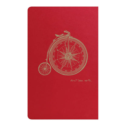 CLAIREFONTAINE Flying Spirit Notebook 7.5x12cm Lined 24s Red