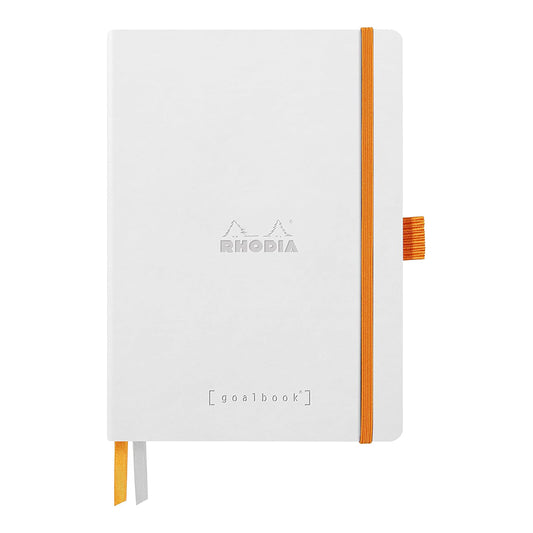 RHODIArama Goalbook A5 Ivory Dot Soft White