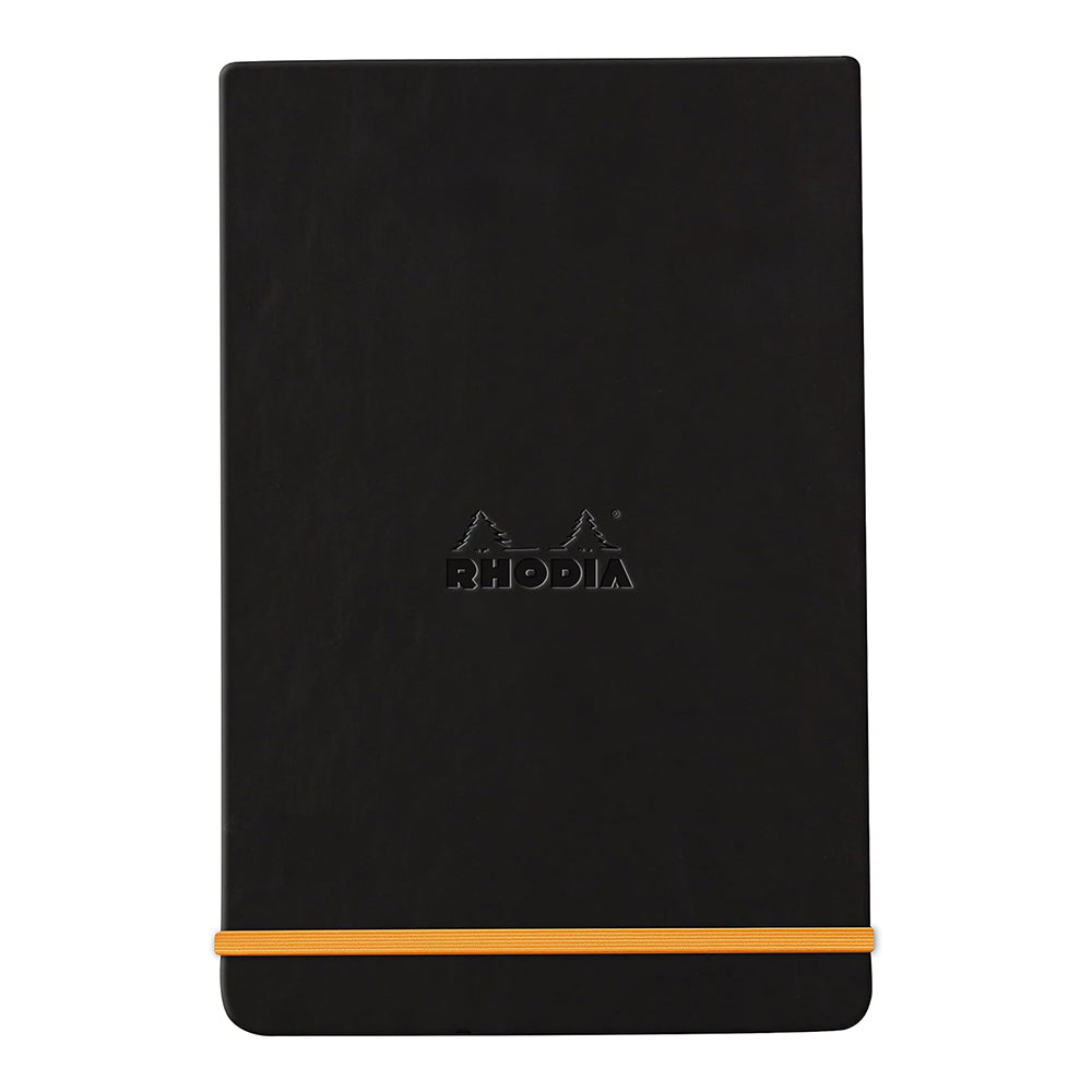 RHODIArama Webnotepad 9x14cm Lined Black