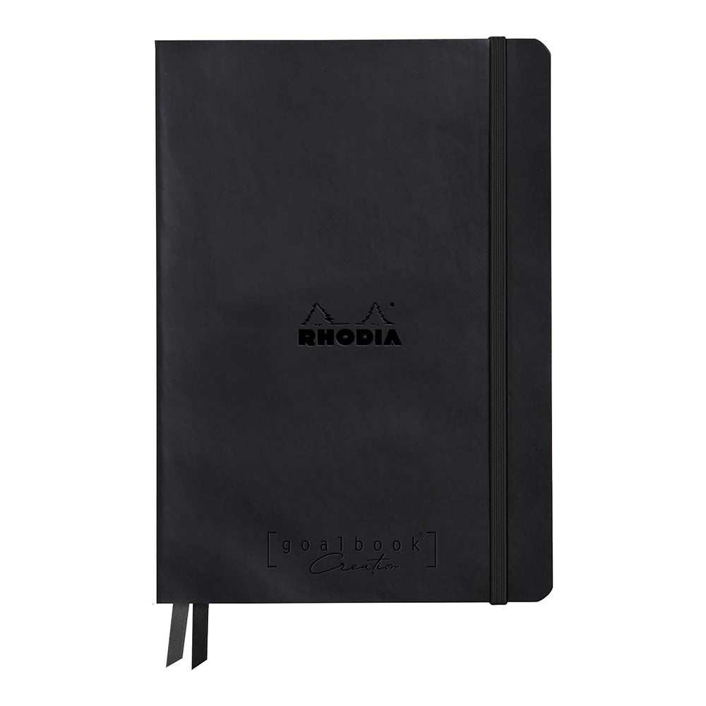 RHODIArama Goalbook Creation Hardcover Black A5 Dot Black