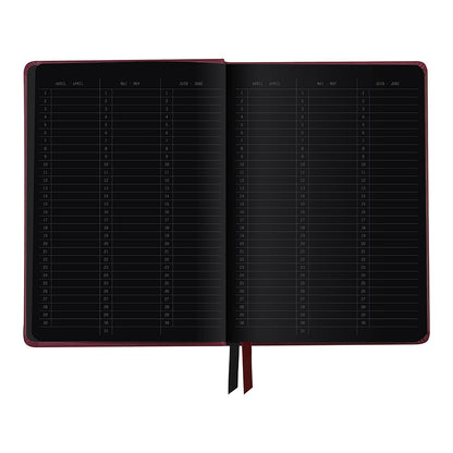 RHODIArama Goalbook Creation Hardcover Black A5 Dot Peacock