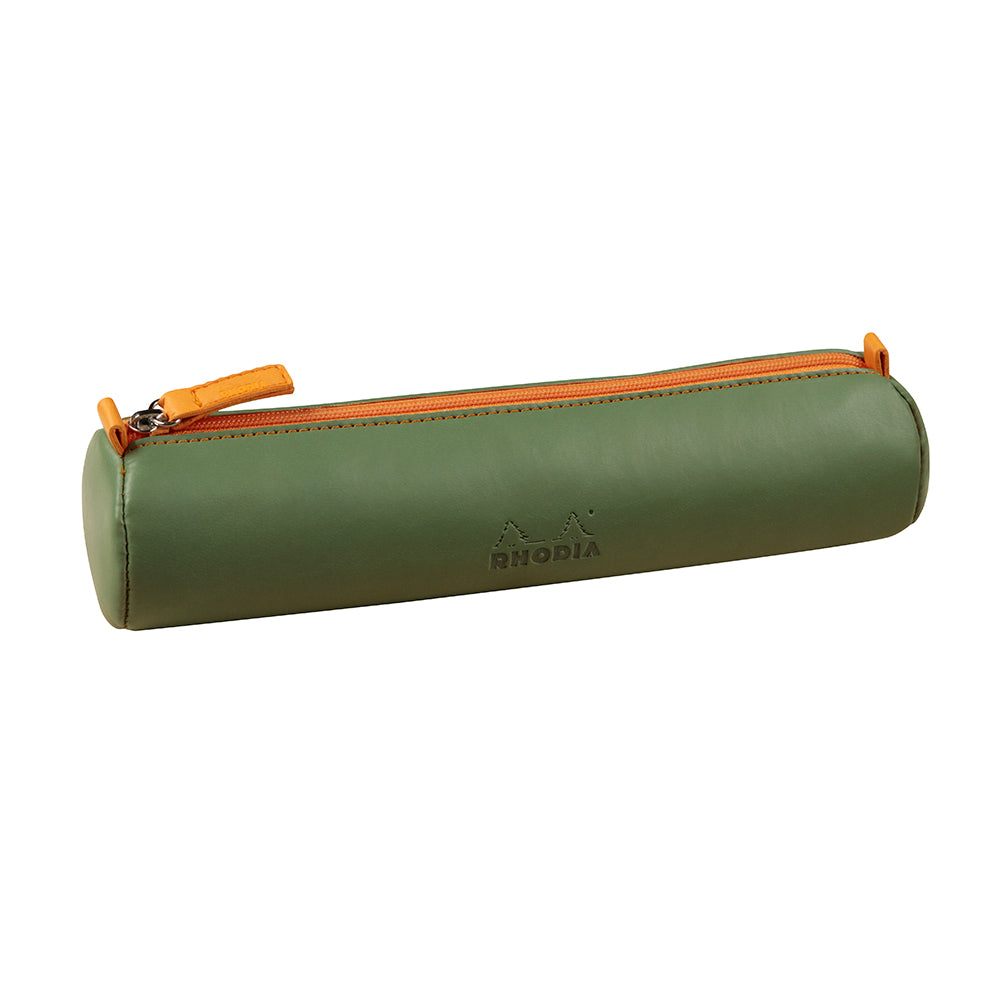 RHODIArama Round Pencil Case 21.5x5cm Sage