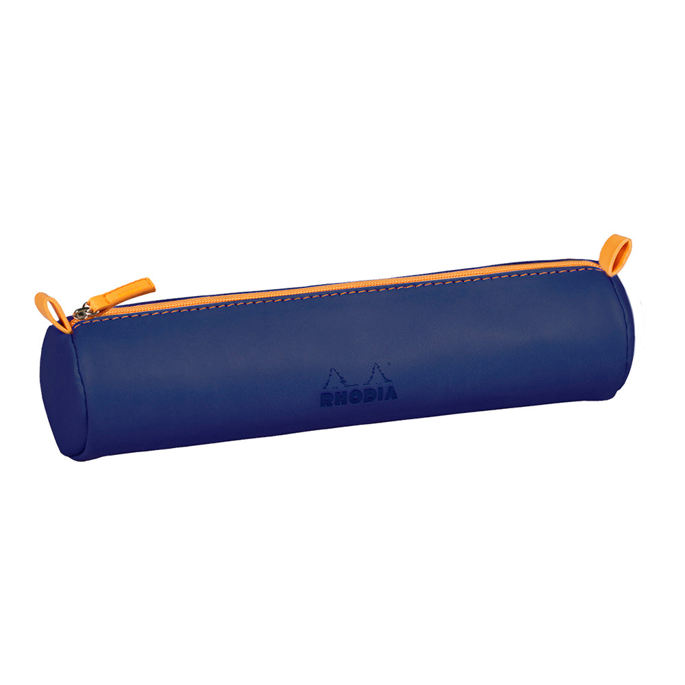 RHODIArama Round Pencil Case 21.5x5cm Midnight