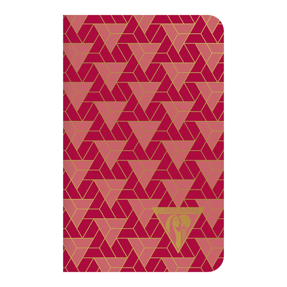 CLAIREFONTAINE Neo Deco 7.5x12cm Lined 24s Mid-Season Ruby