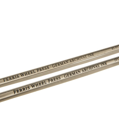 FERRIS WHEEL PRESS The Scribe Ball Pen Ink Refill Black Tie Default Title