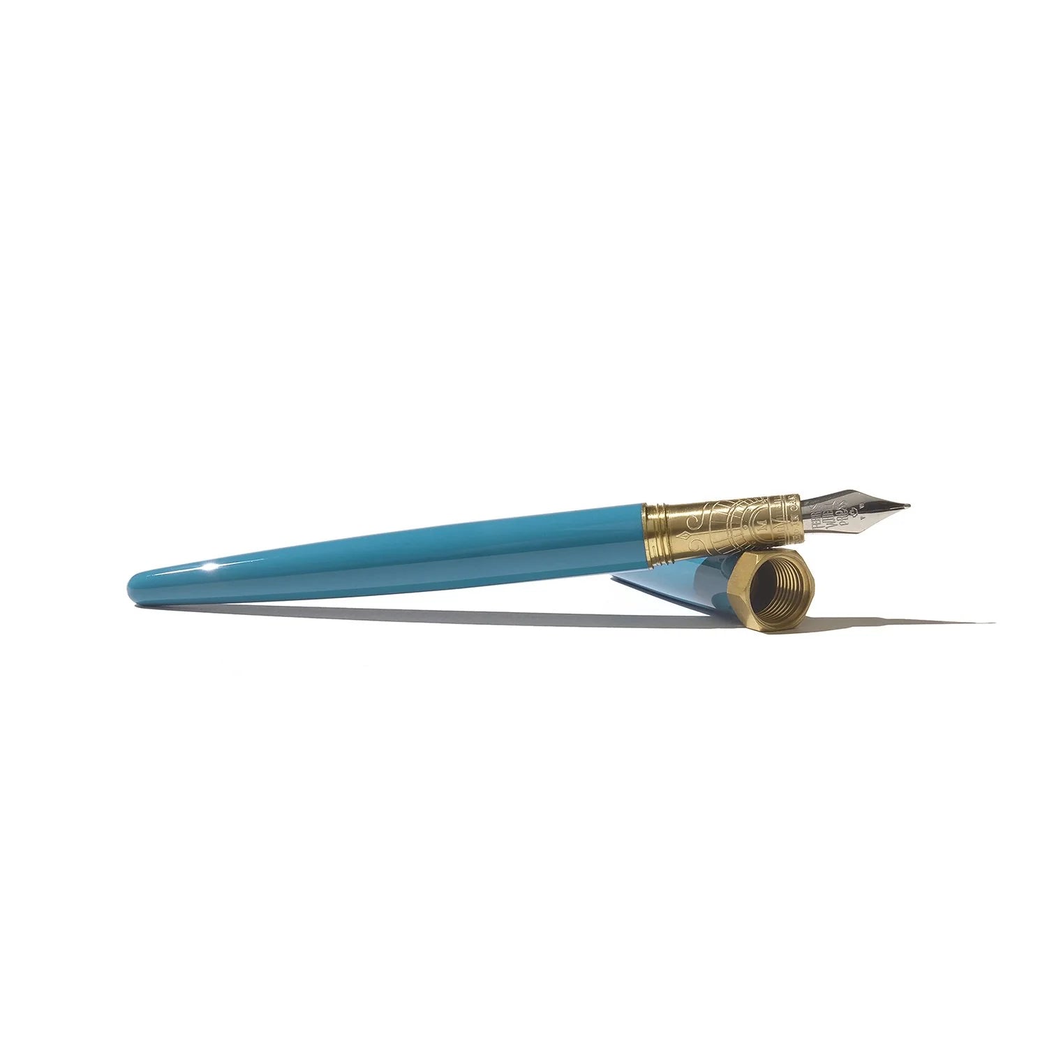 FERRIS WHEEL PRESS Brush Fountain Pen-F Printmaker's Teal Default Title