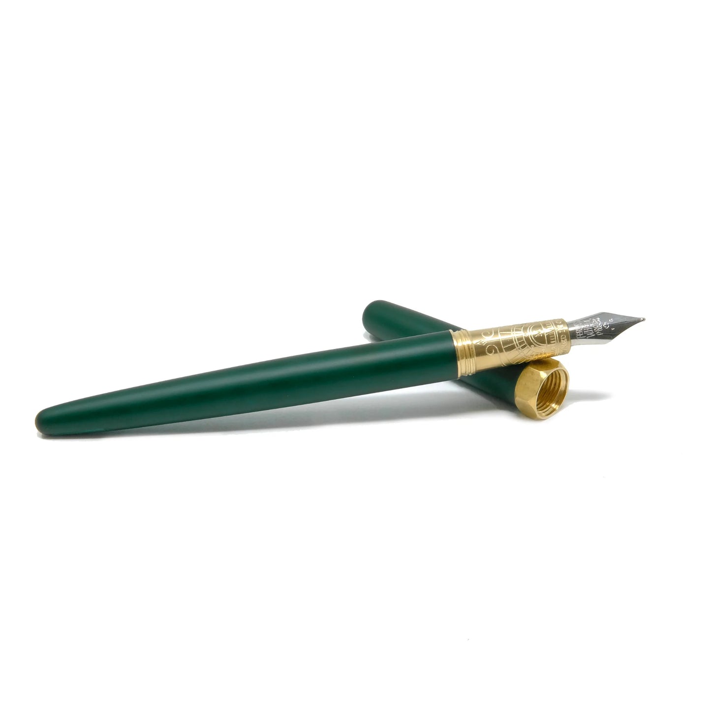 FERRIS WHEEL PRESS Brush Fountain Pen-M Lord Evergreen Satin Default Title