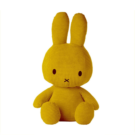 MIFFY Sitting 50cm Corduroy Yellow Default Title