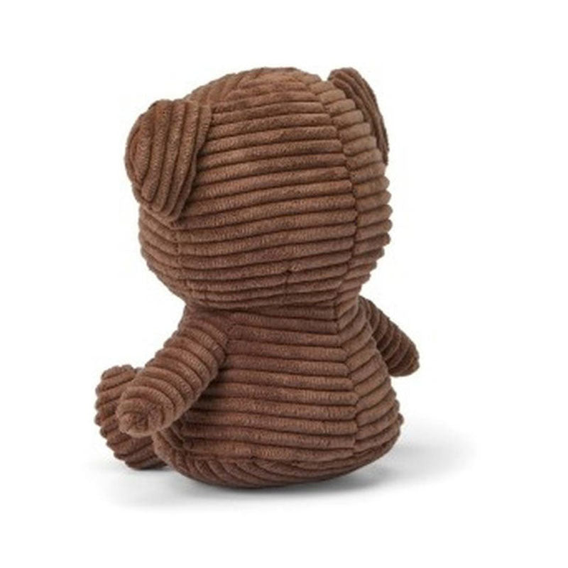 MIFFY Boris Bear 17cm Corduroy Brown Default Title