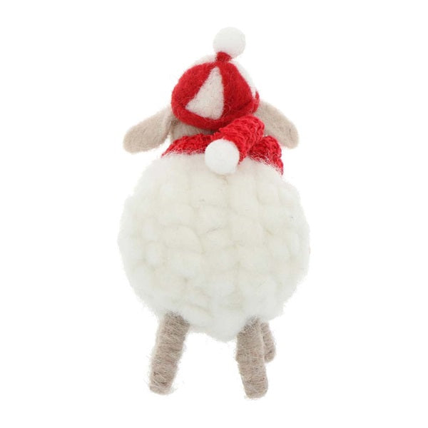 MARK'S Mocomoco Xmas Felt Mascot Kids Winter Sheep Default Title