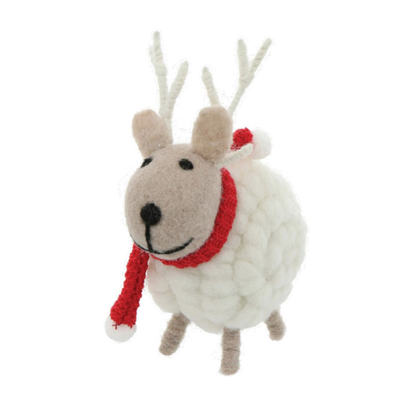 MARK'S Mocomoco Xmas Felt Mascot Reindeer Scarf Default Title