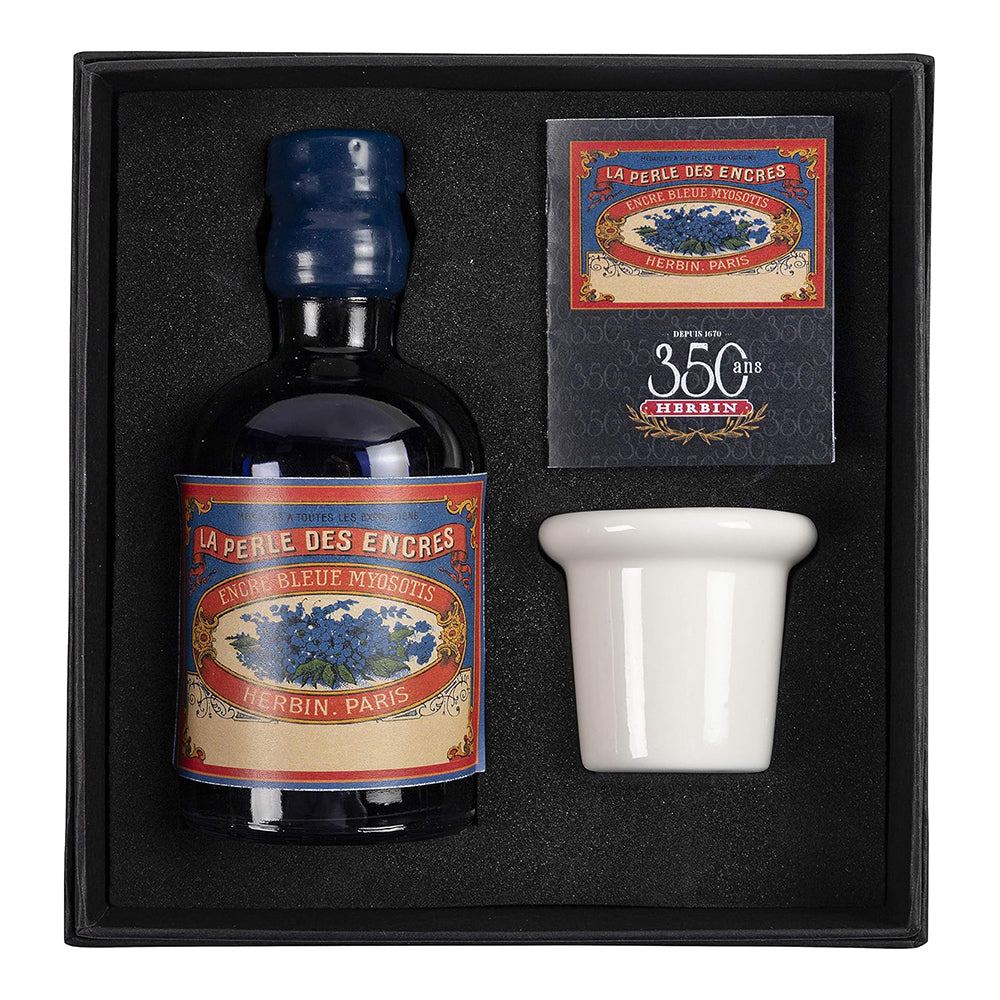 J.HERBIN 350 Years Set Gift Box Bleu Myosotis