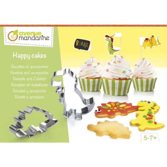 AVENUE MANDARINE Creative Box Happy Cakes Dinosaurs 1233906