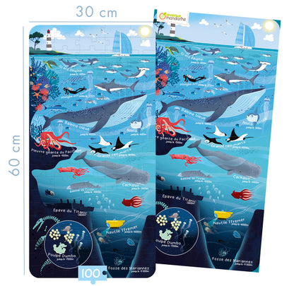 AVENUE MANDARINE Puzzle Marine World 1233942