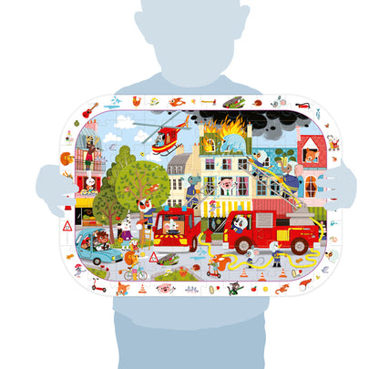 AVENUE MANDARINE Observation Puzzle Firemen 1233934