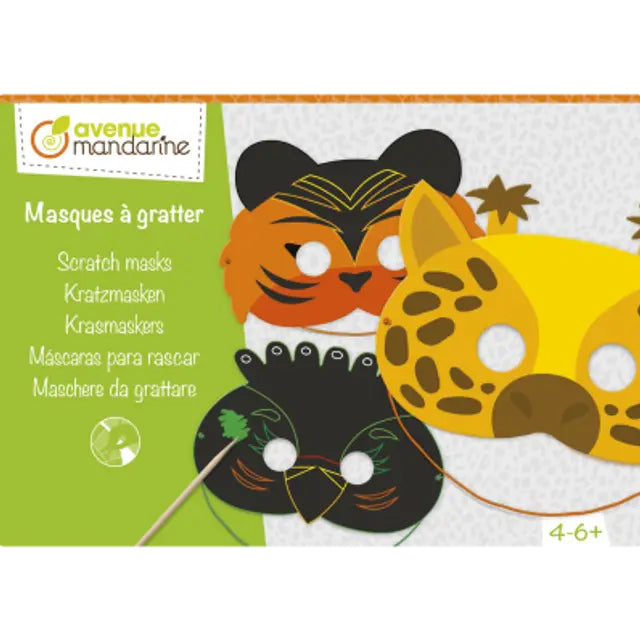 AVENUE MANDARINE Creative Box Scratch Masks 1233909