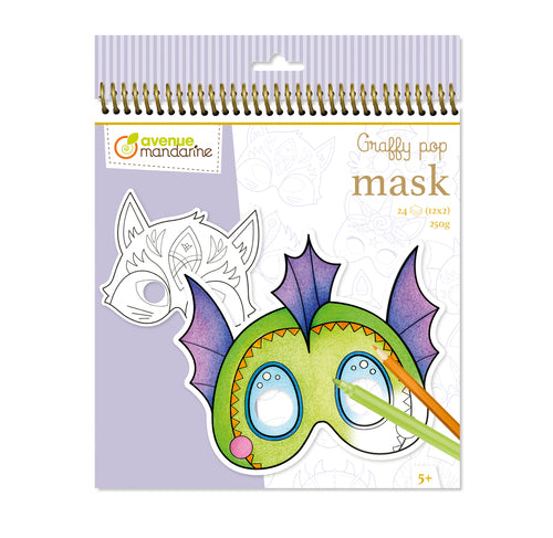 AVENUE MANDARINE Graffy Pop Mask Fantastic Animal 1233927