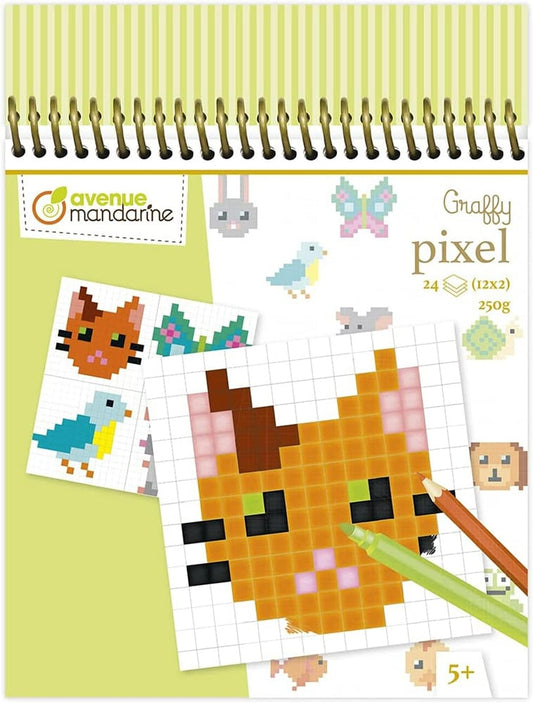 AVENUE MANDARINE Graffy Pixel Domestic Animal 1233923