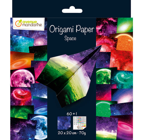 AVENUE MANDARINE Origami Paper 20x20cm 70g 60+1 Space 1233936