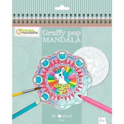 AVENUE MANDARINE Graffy Pop Mandala Magic 1233926