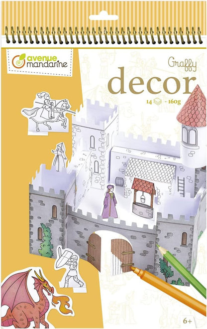 AVENUE MANDARINE Graffy Decor Knights Castle 1233914