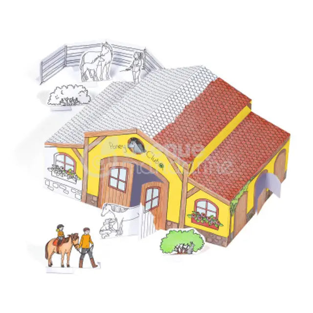 AVENUE MANDARINE Graffy Decor Equestrian Animal 1233913