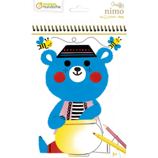 AVENUE MANDARINE Graffy Nimo Bear 1233917