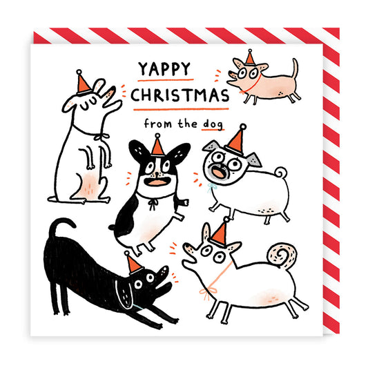 OHH DEER Card Yappy Christmas From The Dog Default Title