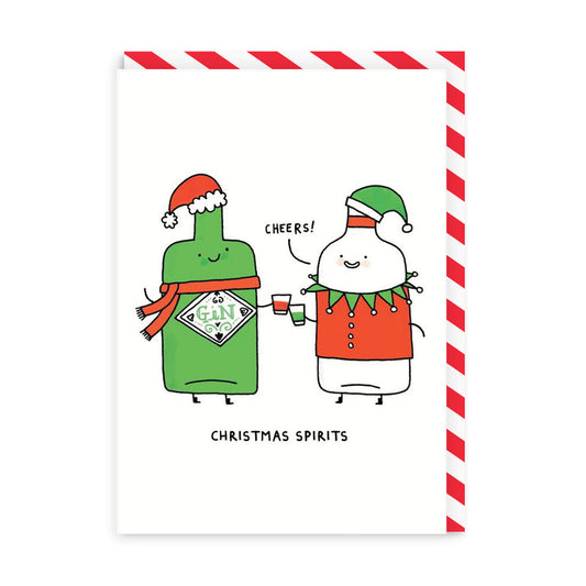 OHH DEER Card Christmas Spirits Default Title