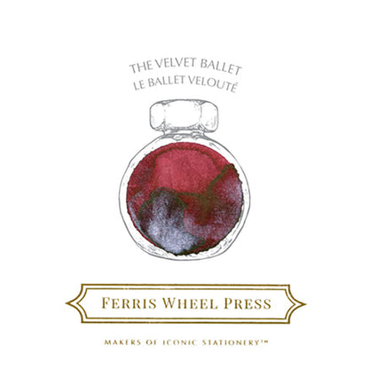 FERRIS WHEEL PRESS Fountain Pen Ink 38ml Velvet Ballet Default Title